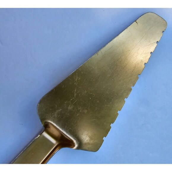 Pie Cake Slicer Serving Spatula 9.5" Long Copper Aluminum - Picture 5 of 5